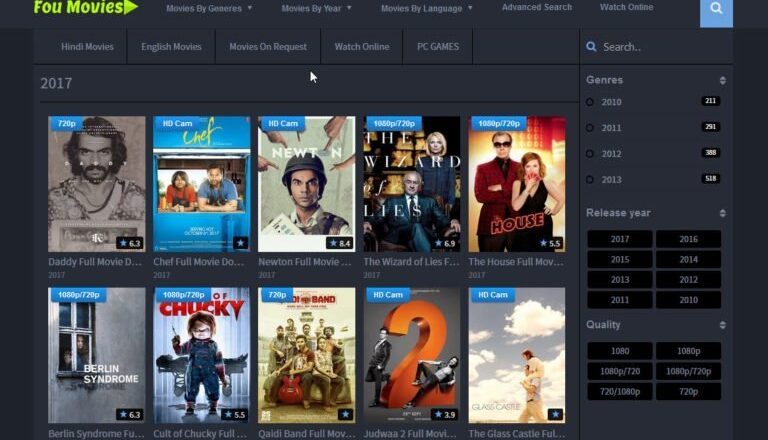 FouMovies 2022 – Latest Fou Movies Download New HD Bollywood Movies, Old Hollywood Movies